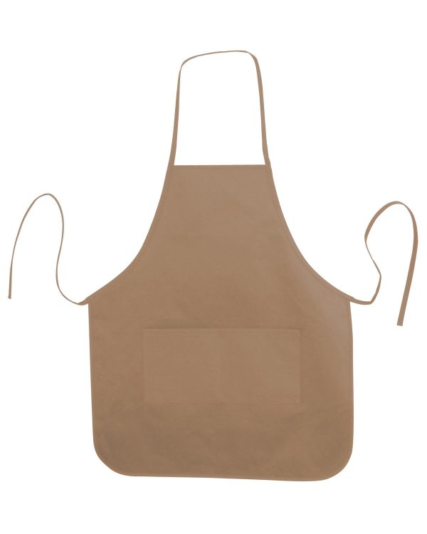 Liberty Bags Heather NL2R Long Round Bottom Twill Apron